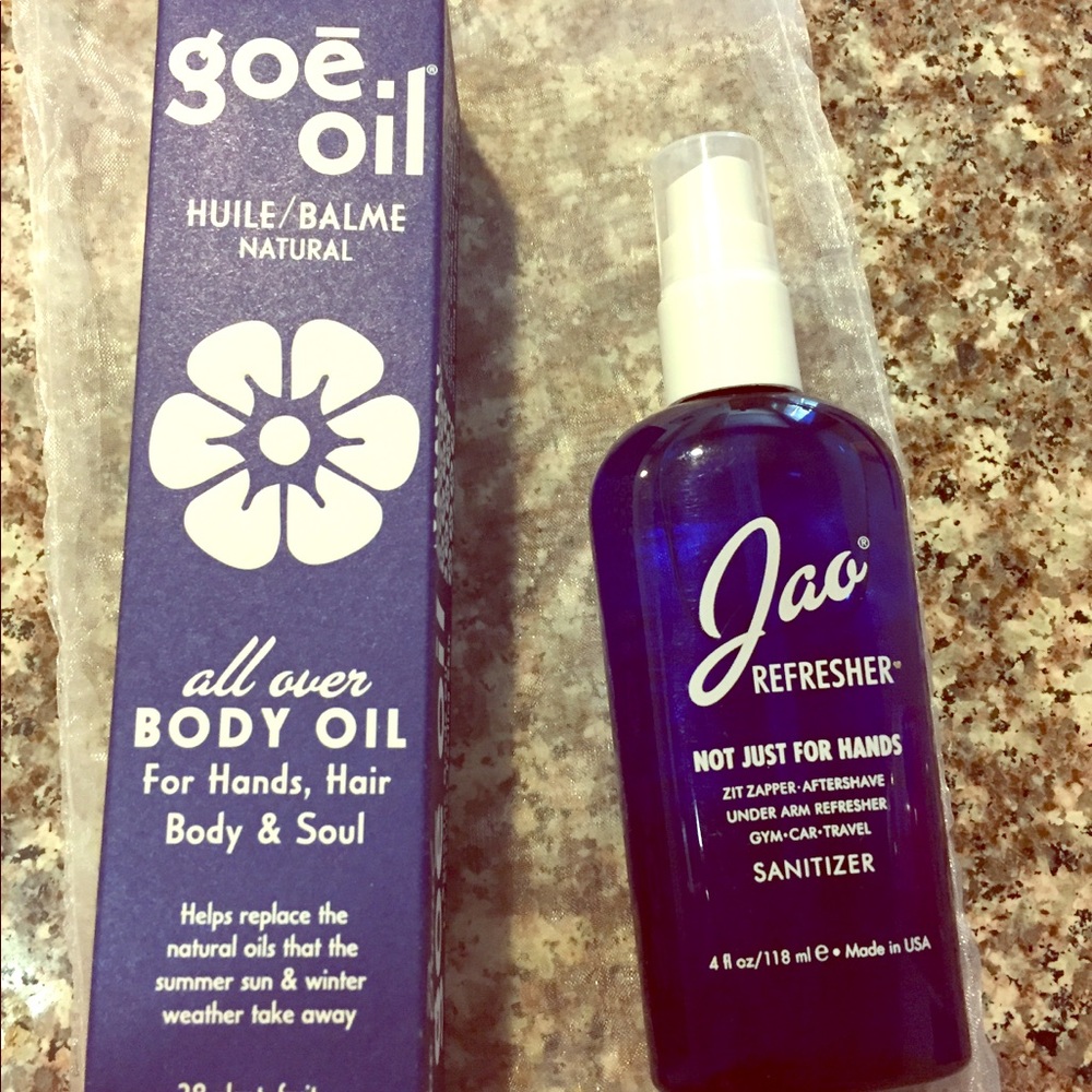 Jao all natural body oil